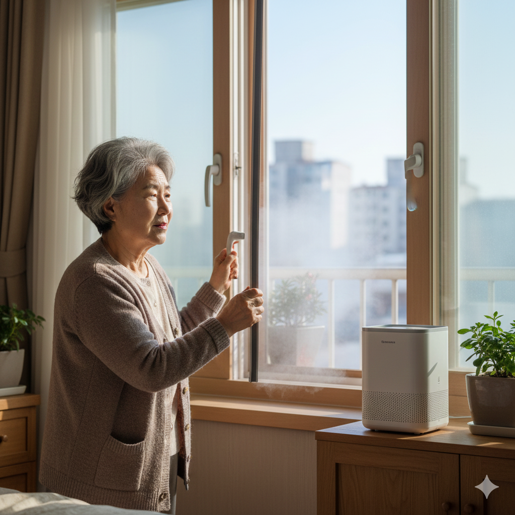 겨울철이 되면 날씨가 추워지면서 난방 사용이 늘고 공기 순환이 줄어들어 미세먼지와 초미세먼지가 더욱 기승을 부립니다.png