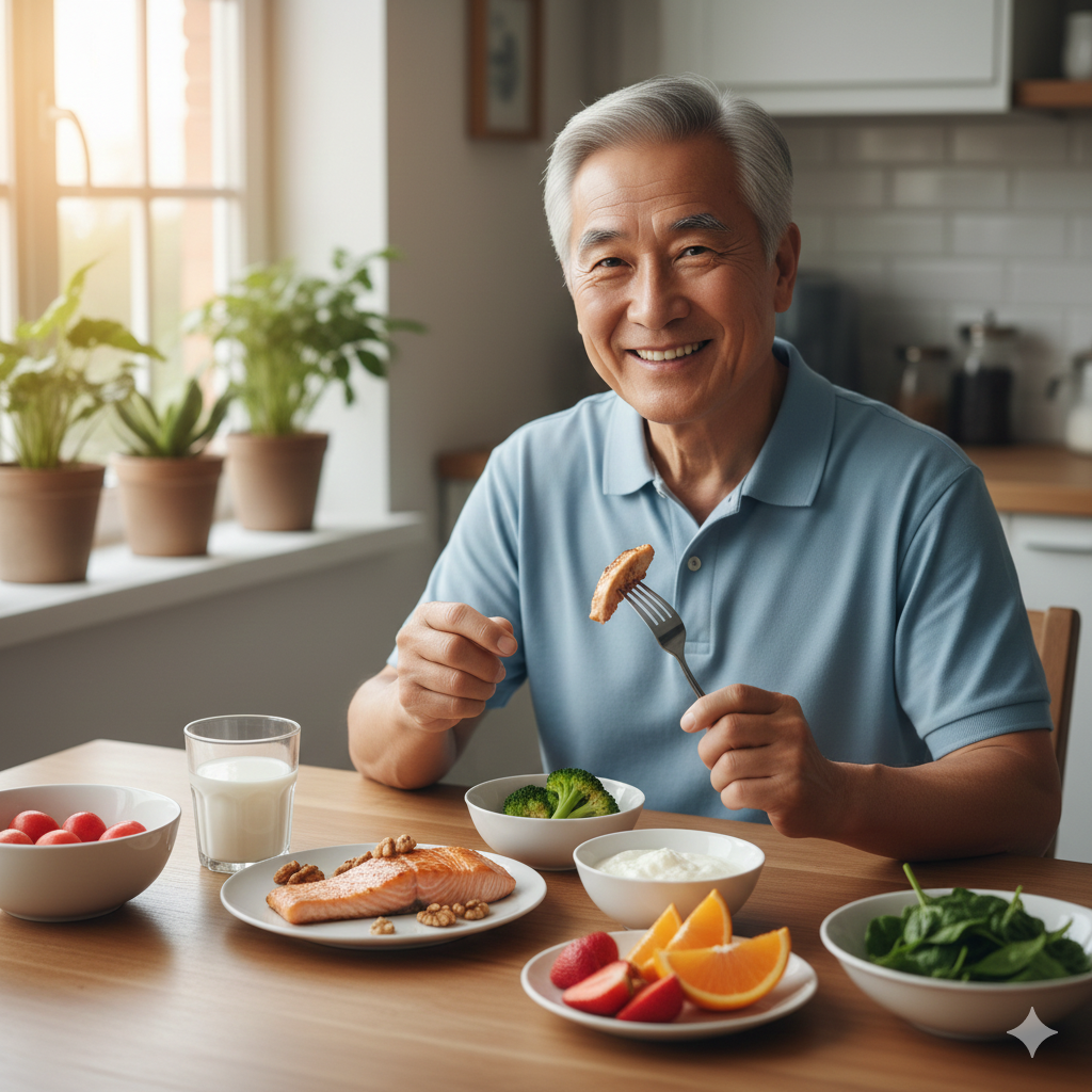 다리 근육을 위한 최고의 선물! 단백질과 함께 먹어야 할 ',영양 짝꿍', .png